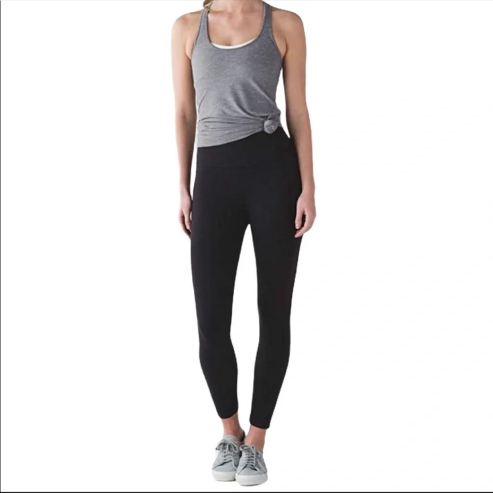 NWT Lululemon Align High Rise Pant 28"  Black - Picture 6 of 12